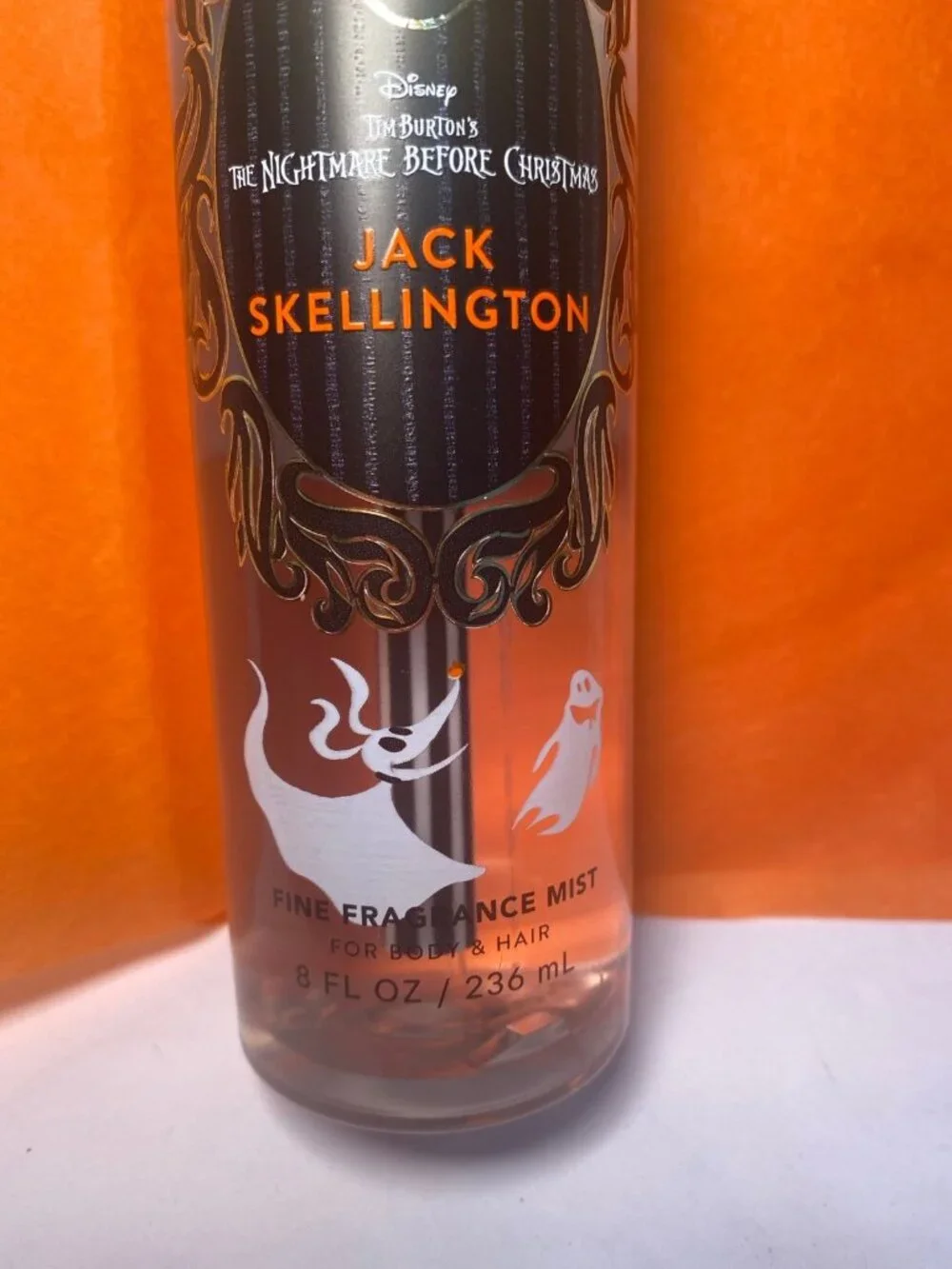 The Nightmare Before Christmas JACK SKELLINGTON Body Mist & Cream NEW